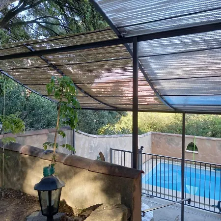 Logement Independant Au Bonheur Cuisine Piscine Clim Proche Centre Village Beaumes-de-Venise Exterior foto